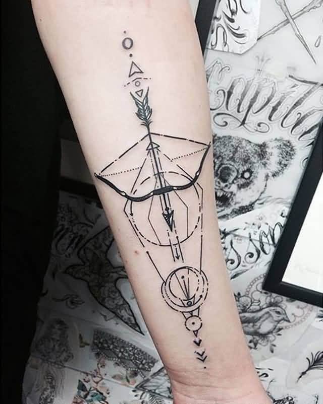 Arrow Geometric Tattoos