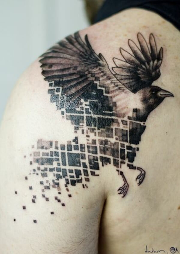 Eagle Geometric Tattoos