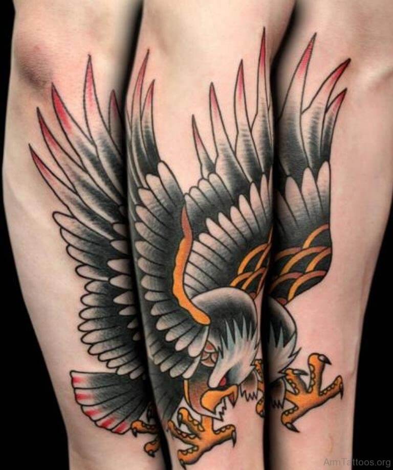 Eagle Geometric Tattoos