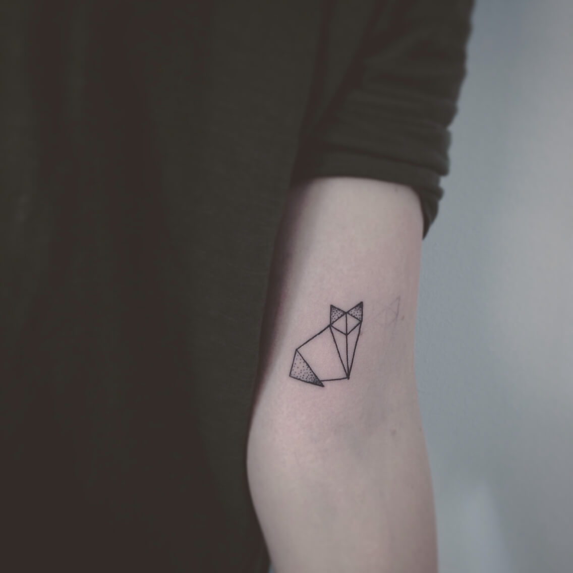Cat Geometric Tattoos
