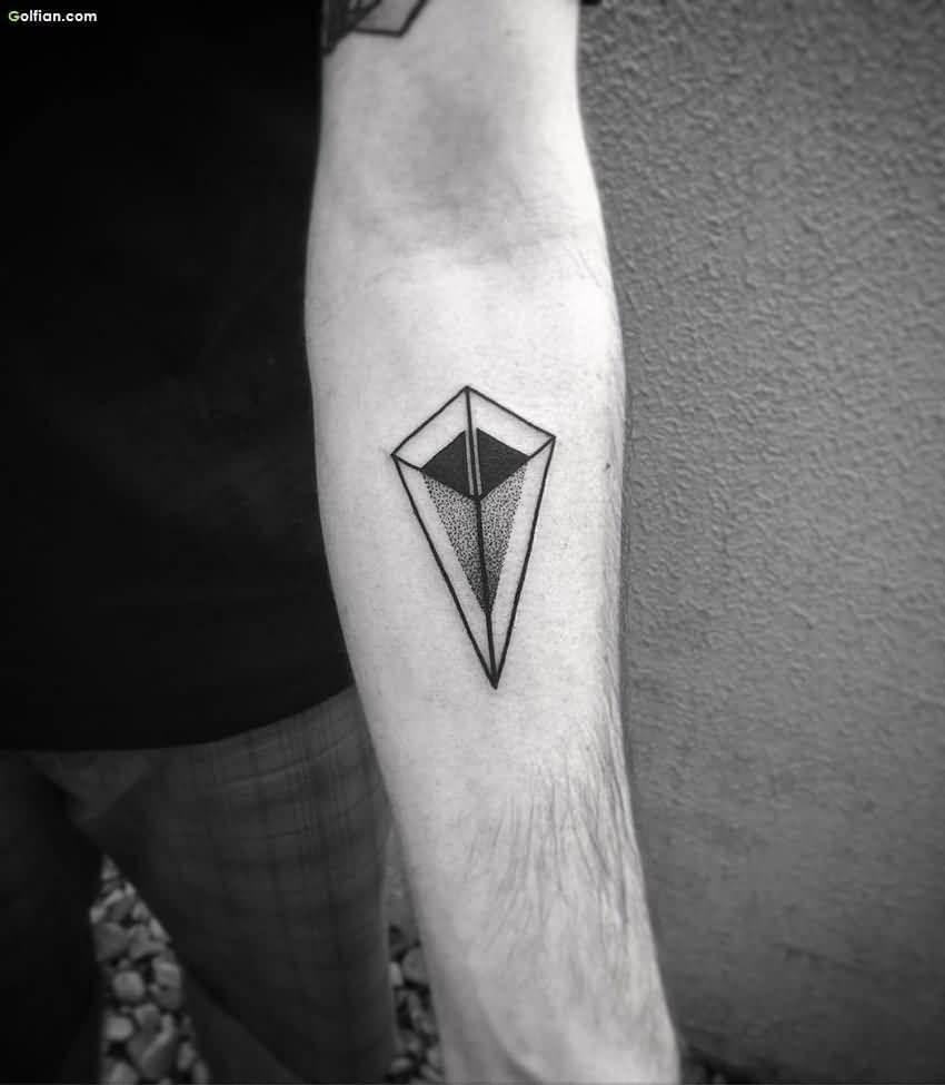 Forearm Geometric Tattoos