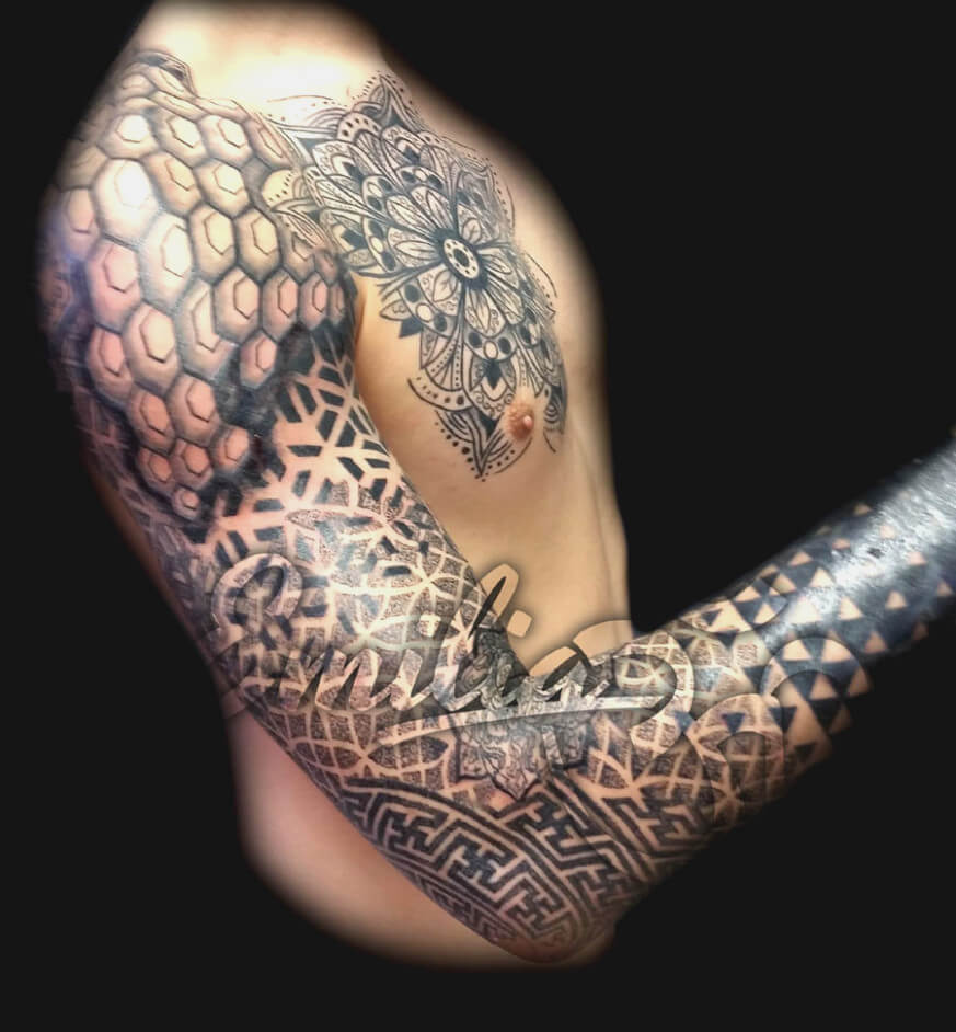 Mandala Geometric Tattoos
