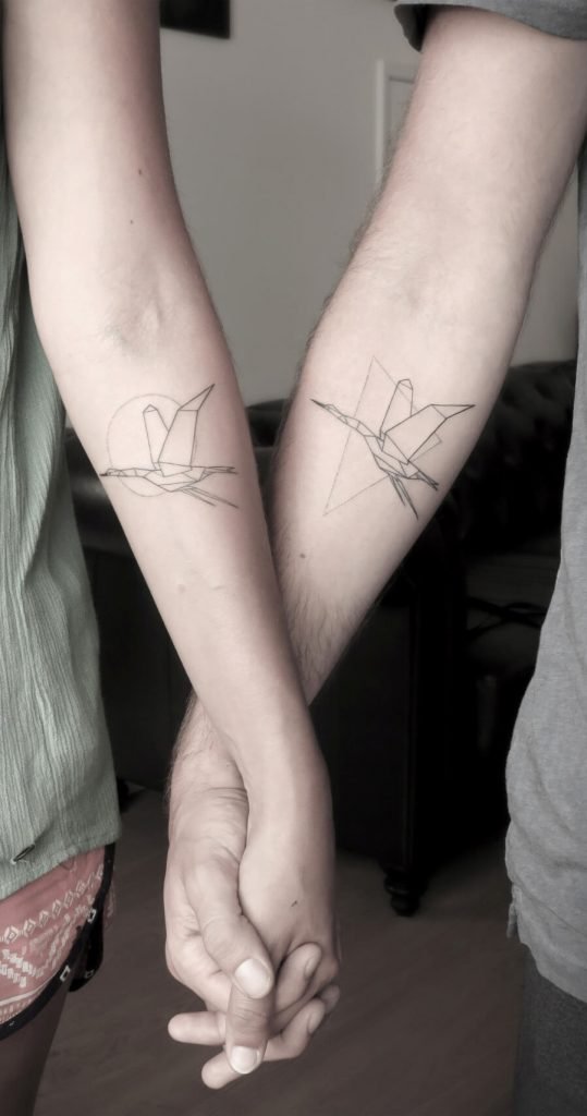 Minimalist Geometric Tattoo Images - The Style Inspiration