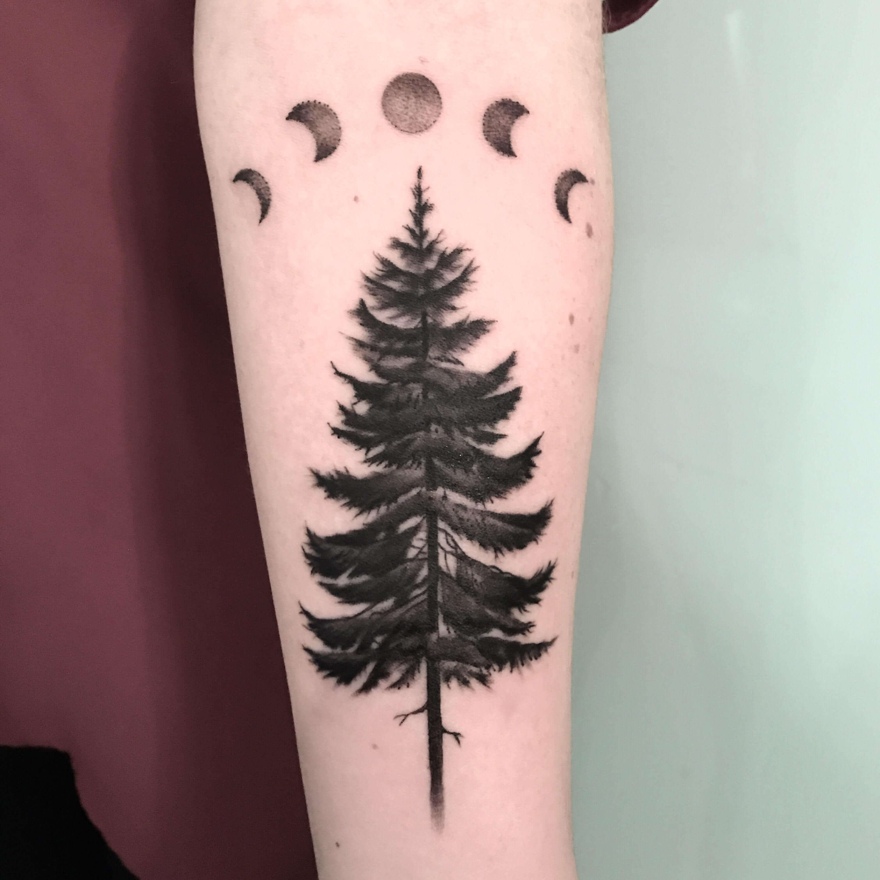 Tree Geometric Tattoos