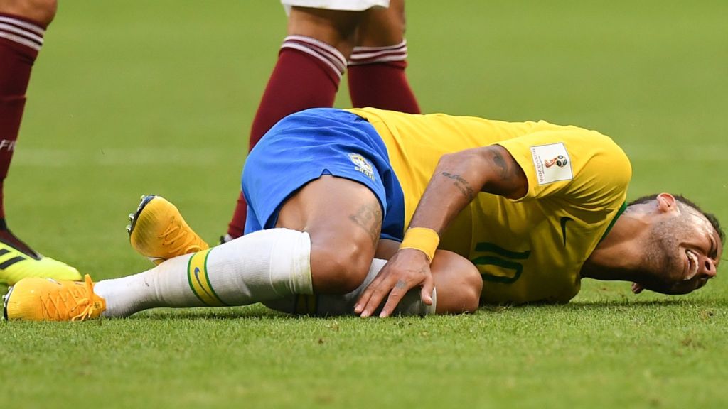 Neymar Was Accused Of Over-Acting His Injuries Several Times