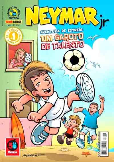 There Is A Brazillian Comic Book Based On Neymar As A Child