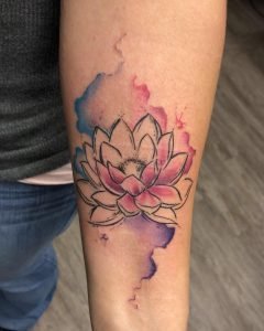 Lotus Watercolor Tattoo Images - Lotus Watercolor Tattoo Images