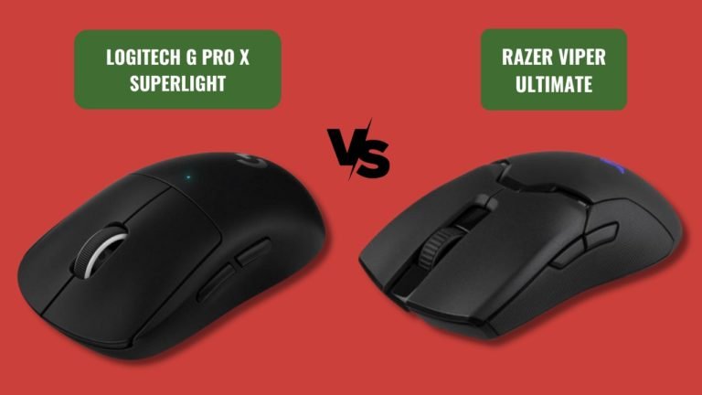 Logitech G pro X Superlight VS Razer Viper Ultimate: Buy the best ...